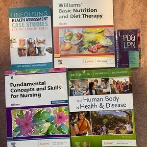 Nursing textbooks